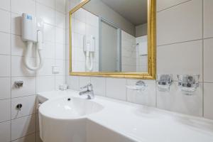 Koupelna v ubytování Grand Hotel Viljandi