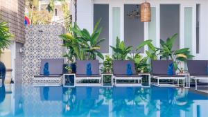 The swimming pool at or close to The Center Point