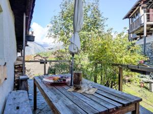 Balkón nebo terasa v ubytování Apartment Zumoberhaus by Interhome