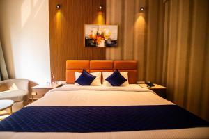 Voodi või voodid majutusasutuse Ananthyam Resort by Anukulas toas