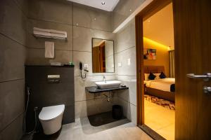 Vannituba majutusasutuses Ananthyam Resort by Anukulas