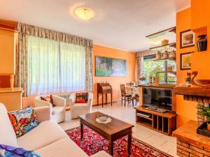 TV a/nebo společenská místnost v ubytování Apartment Francesca by Interhome