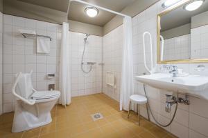 Koupelna v ubytování Grand Hotel Viljandi