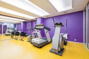 Fitness centrum a/nebo fitness zařízení v ubytování Grand Hotel Viljandi