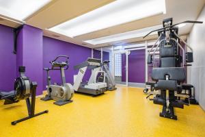 Fitness centrum a/nebo fitness zařízení v ubytování Grand Hotel Viljandi