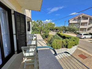 Balkon lub taras w obiekcie Apartments Brebric