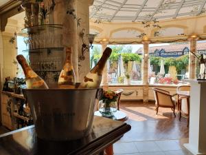 Nápoje v ubytování Boutique Hotel Residenz Winkler