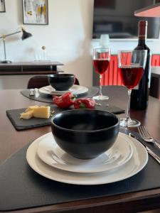 Makanan di atau berdekatan apartmen