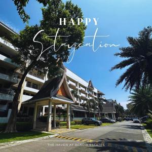 a sign that says happy stay at koala square at The Haven at Acacia Estates in Manila