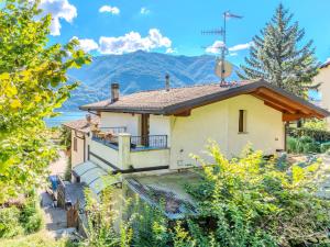 a house with a view of the mountains at Holiday Home Marino by Interhome in Cima