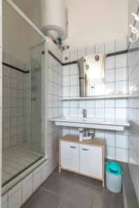 Koupelna v ubytování Apartment Pero
