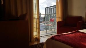 Cama ou camas em um quarto em Hotel Jose Alberto