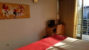 Cama ou camas em um quarto em Hotel Jose Alberto
