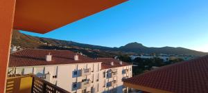 a view from the balcony of a building at Calm House in Arona