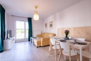 TV/trung tâm giải trí tại Apartamenty niedaleko dworca od WroclawApartament-pl