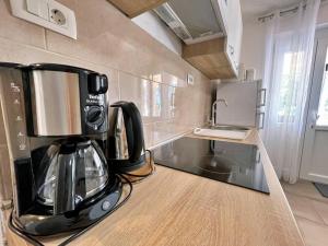 Kuchyň nebo kuchyňský kout v ubytování Apartment Butkovic