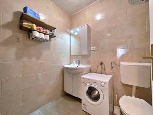 Koupelna v ubytování Apartment Butkovic