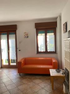 A seating area at Casa Martello