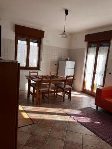 A seating area at Casa Martello