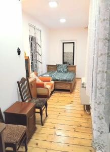 Posezení v ubytování Green space apartment