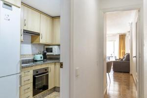 Kuchyňa alebo kuchynka v ubytovaní Apartamento Pink Medsea