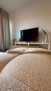 TV in/ali zabaviščno središče v nastanitvi Le Prévert Design