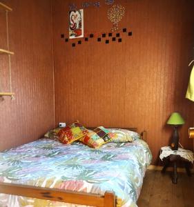 En eller flere senge i et værelse på Frente al mar campo y playa