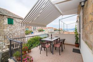 Balkón nebo terasa v ubytování Apartment Sea Stone