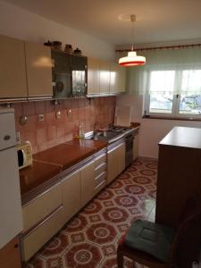 Kuchyňa alebo kuchynka v ubytovaní Apartments Sonja
