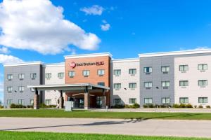 a rendering of the front of a hospital building at Best Western Plus Morden in Morden