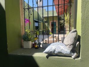 Istumisnurk majutusasutuses Casa Mar de Marias Spa Holistico