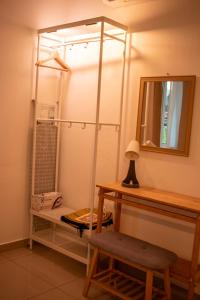 Koupelna v ubytování MARI Suites