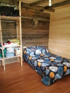 Postel nebo postele na pokoji v ubytování Finca Severo Refugio