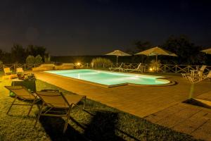 Bazén v ubytování Agriturismo Il Tiro nebo v jeho okolí