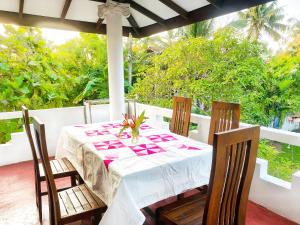 Zahrada ubytování Wasana Ocean View Villa Mirissa