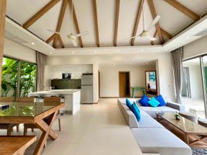 منطقة جلوس في Trichada Villas by RESAVA