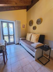 Khu vực ghế ngồi tại Petit Nid du Coeur - Caratteristico Appartamento con Vista e Balconi - Horizon Vacanze