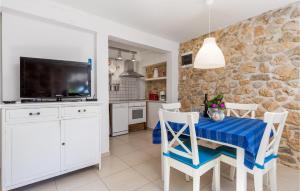 Kuchnia lub aneks kuchenny w obiekcie Pet Friendly Home In Brzac With Wifi
