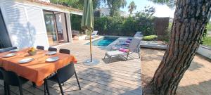Patio alebo iná vonkajšia časť ubytovania SANDRA by Danlux Invest