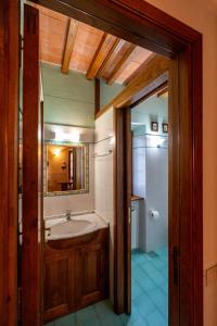 Ένα μπάνιο στο Agriturismo Badia Ficarolo