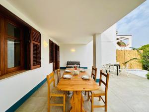 Balkón nebo terasa v ubytování Villa Sao Scopello Punta Pispisa