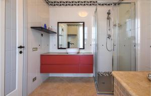 A bathroom at Stunning Home In Celle Ligure Sv,