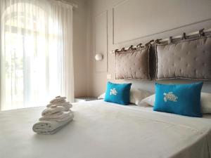 Кровать или кровати в номере Villa Antonietta Ischia