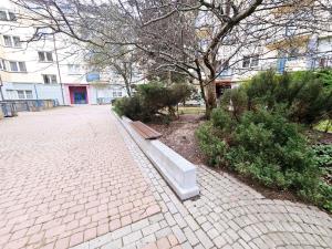 Zahrada ubytování Green Kabaty Apartment 1