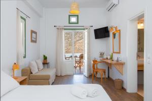A bed or beds in a room at Margado