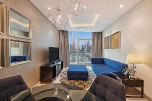 DAMAC Maison Distinction的电视和/或娱乐中心