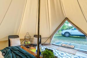 Postel nebo postele na pokoji v ubytování Rälla Camp - Öland