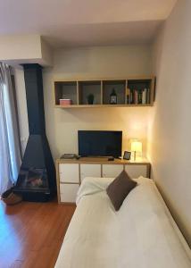 Postel nebo postele na pokoji v ubytování Apartamento en La Molina en la mejor ubicación