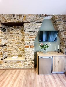 Dapur atau dapur kecil di Lithos Syros