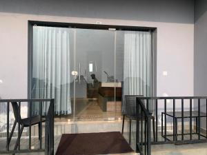 Balkón nebo terasa v ubytování Rock View Resort
